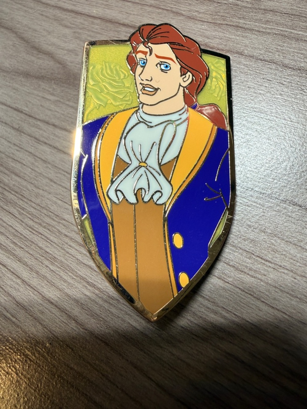 Disney Trading Pin - Palm - Prince Adam - Prince Royal Shields